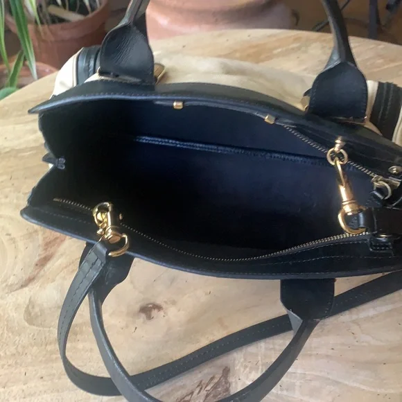 CHLOÈ Alice 2-Way Leather Satchel/Crossbody Bag - Picture 13 of 15